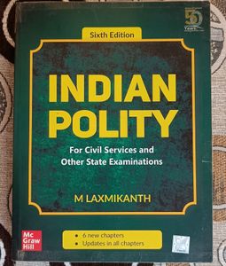 Book - Indian Polity By M. Laxmikanth