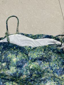 Green Floral Dress
