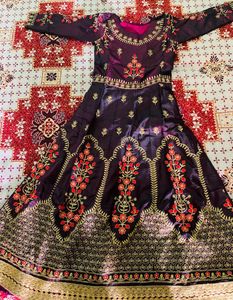 Gown With Dupata