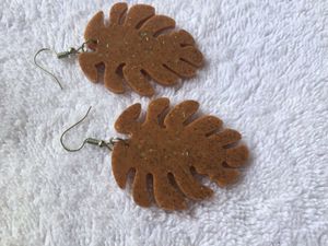 Leaf Shaped Earrings