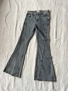 Highe Waisted Boot Cut Jeans