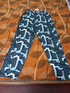 Patterned Casual Pants