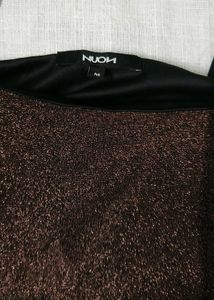 Glitter brown top party