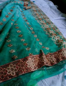 Heavy New Lahenga Style Saree