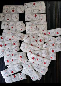 Cute Doodle Love Stickers-60 Pcs ✨