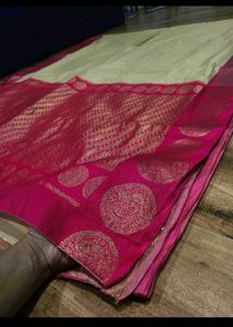 cotton silk saree with blouse