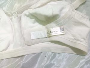 Comfortable White Bra