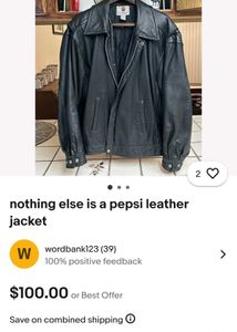 RARE AUTHENTIC VINTAGE PESPI JACKET