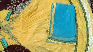 Frock With Dupatta