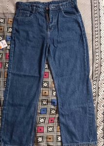 Straight Fit Jeans - Dark Wash