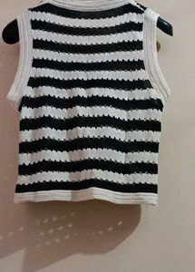 Striped Knit Tank Top