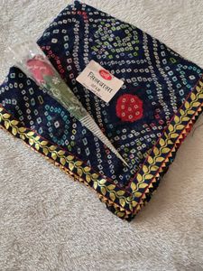 Bandhani Print Saree