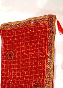 Red & Gold  Sari
