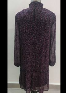 Floral Print Dress with separate slip