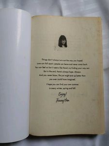 &#34; It&#39;s Not Summer Without You&#34; By Jenny Han