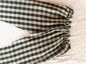 Gingham Checkered Pants