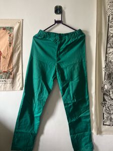 Green Casual Pants