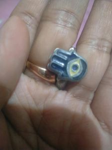Metal Eye Ring