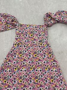 Floral Off-Shoulder Mini Dress