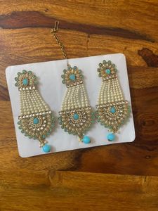 Earring And Mang tika Set