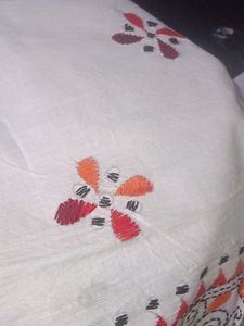 White Chikankari Kurti Piece... 🤍🤍🤍🤍
