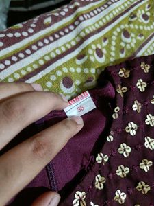 Wine Colour Sharara