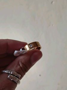 Cartier ring inspired designed anti-tarnish rin