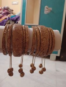 New Golden Latkan Bangles