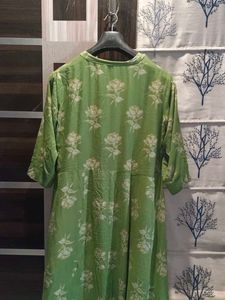 Floral Green Dress