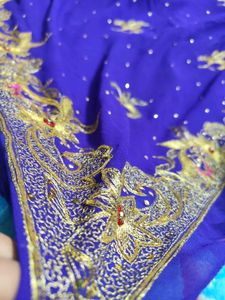 Sari Work Saree