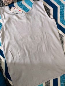 Grey Embroidery Short Kurthi