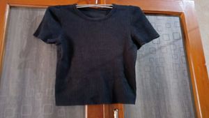 Black Crop Top For Women ❤️
