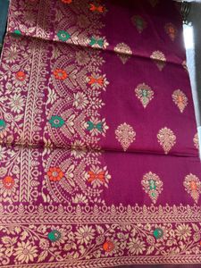 Silk Saree With Blouse Piece