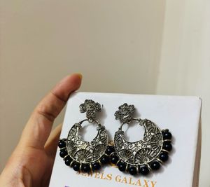 Premium Quality, Black Jhumka