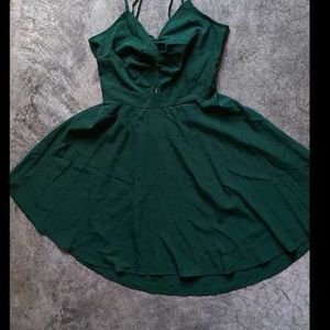 Green Mini Dress