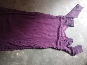 Purple Embellished salwar suit