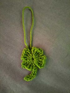 Set Of 4 Lucky Shamrock Keychain