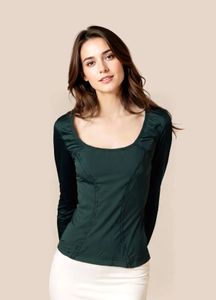 Elegant  Black Long Sleeve Top⚫️
