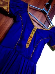 New Silk Anarkali with Dupatta 🎉🎉💙