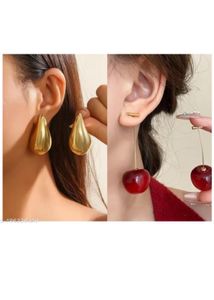 Gold Drop Earrings