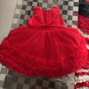 Unused dress, suitable for upto 2 years girl baby