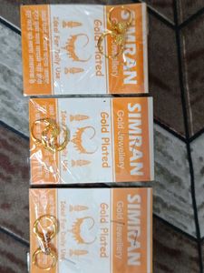 💐💐Simran Gold Plated Earrings   Combo