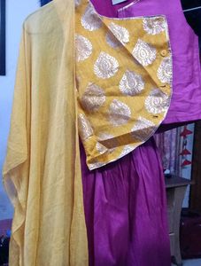 💥 Lehanga Choli With Dupatta for Kid Girl