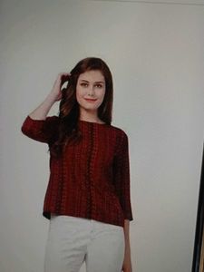 Stylish Maroon Top