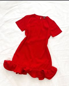 Red Casual Dress
