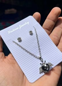 Silver Finish Jewellery Set