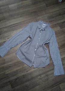 Striped Button-Down Shirt