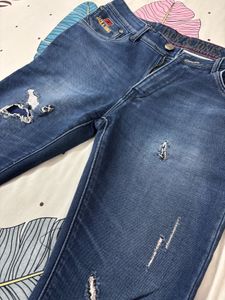 Navy Blue Jeans