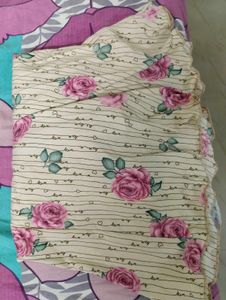 Girls Dress With Rose Flower Designs