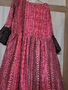 Anarkali Kurti With Beads